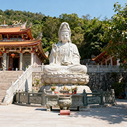 觀音靈籤神像