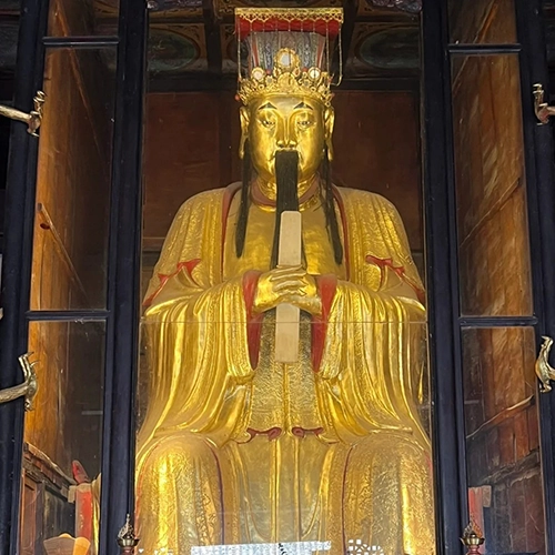 文昌帝君灵签神像