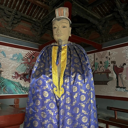 周公靈籤神像